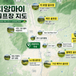 치앙마이 골프장 지도